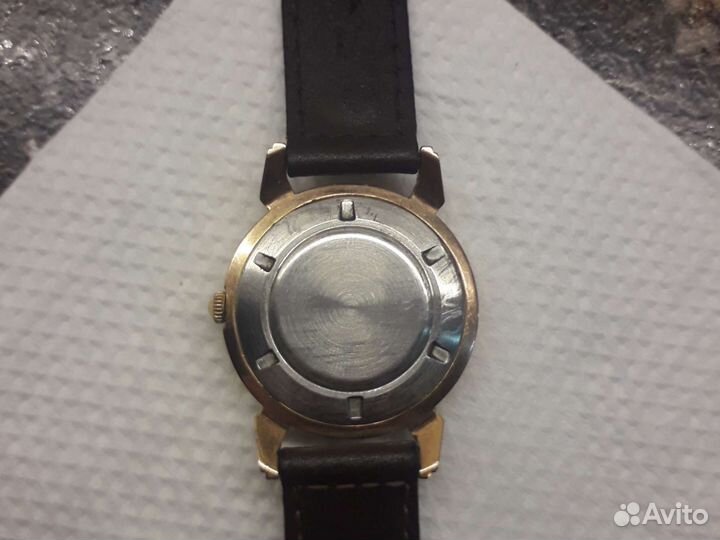 Часы кировские СССР 1мчз позолота