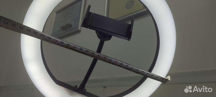 Кольцевая LED-лампа 26 см/ высокий штатив