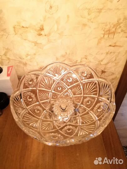 Ваза хрустальная СССР
