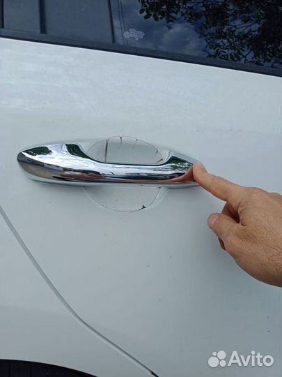 Ручки накладки на кио рио 4. Новые