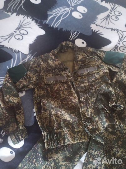 Костюм детский повседневный военный