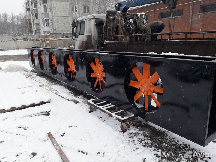 Сушильные камеры древесины - вентиляторы осевые