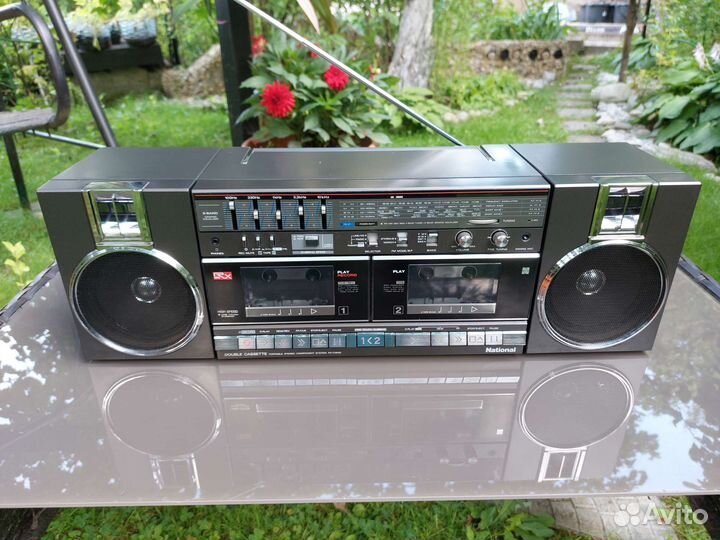 Двухкассетник National RX CW 50F (2)