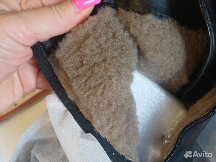 Ботинки женские зимние натуральная шерсть