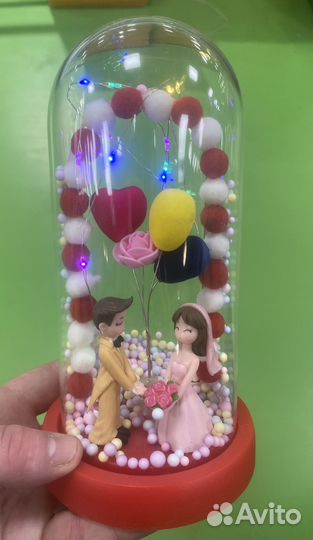 Роза в колбе мыло