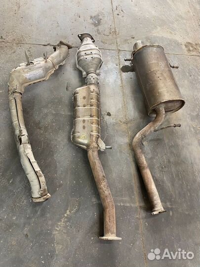 Глушитель SG5 Даунпайп+средняя часть+банка