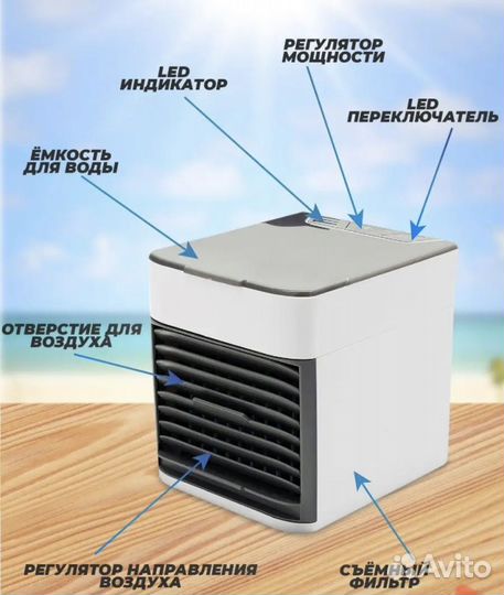 Мини кондиционер напольный