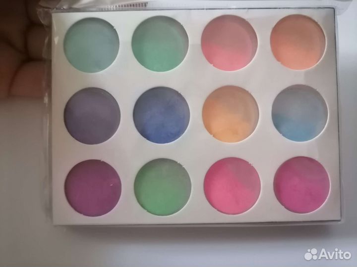 Набор неоновые пигментов для маникюра