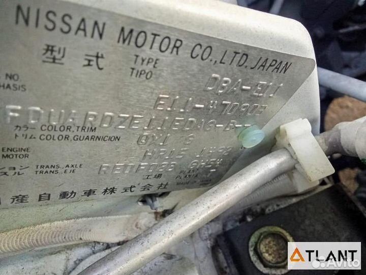 Двигатель nissan note