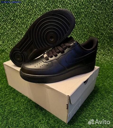 Кроссовки Nike Air Force 1 black Оригинал