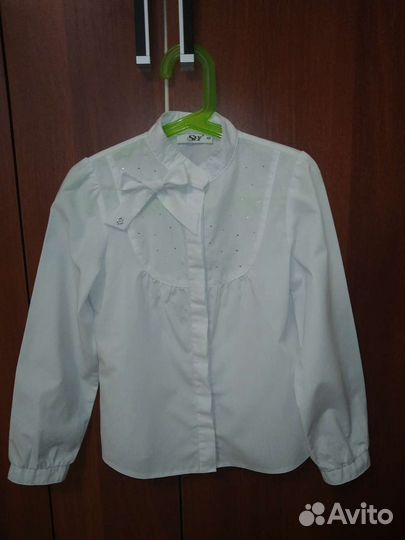 Школьная блузка 128