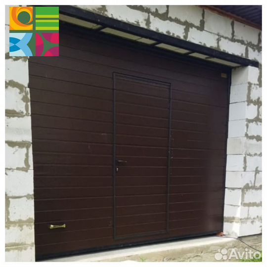 Секционные ворота alutech