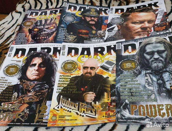 Журналы Dark City 123 номера