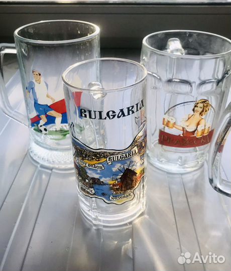 Пивные кружки раритетные, стаканы для рома
