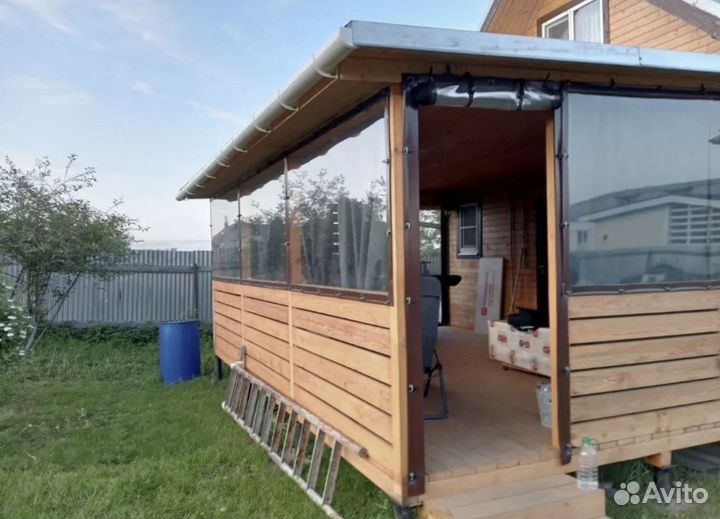 Мягкие окна морозостойкие