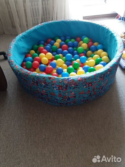 Сухой бассейн с шариками бу