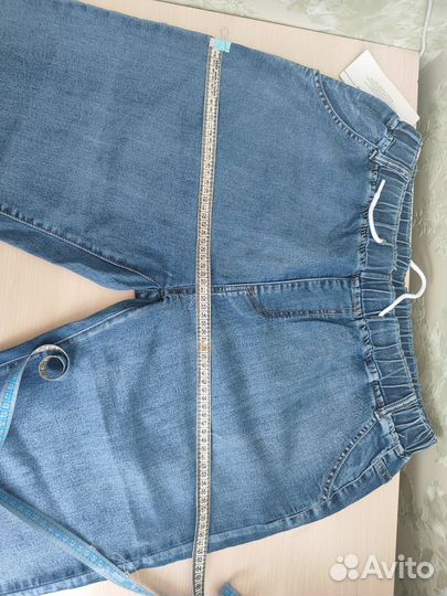 Джинсы-бриджи женские 58 размер