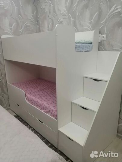 Двухъярусная кровать бу
