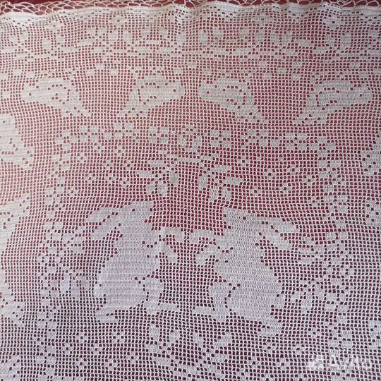 Накидка на подушку вязаная