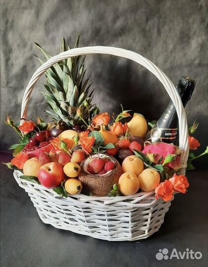 Съедобные букеты, корзины на любой праздник