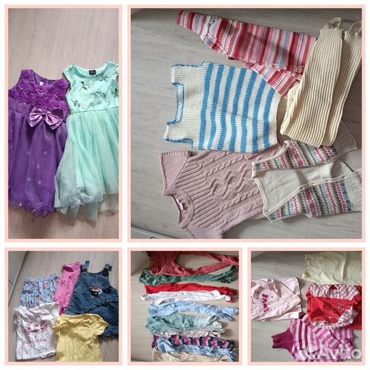 Одежда пакетом для девочки 110-116
