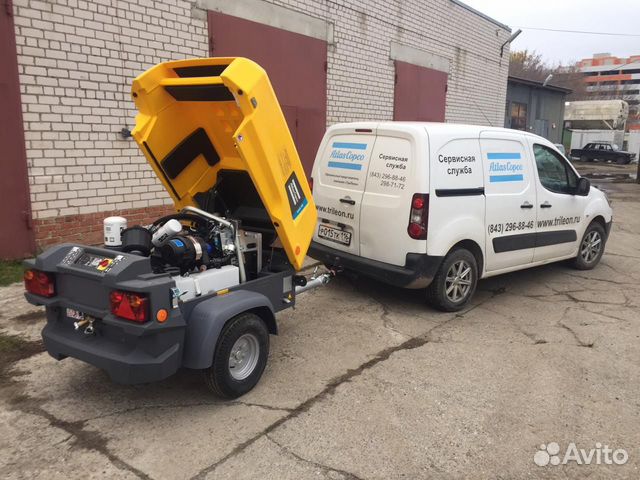 Компрессор XAS 88KD Atlas Copco