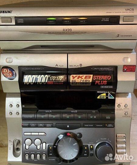 Sony RX99 музыкальный центр (голова)