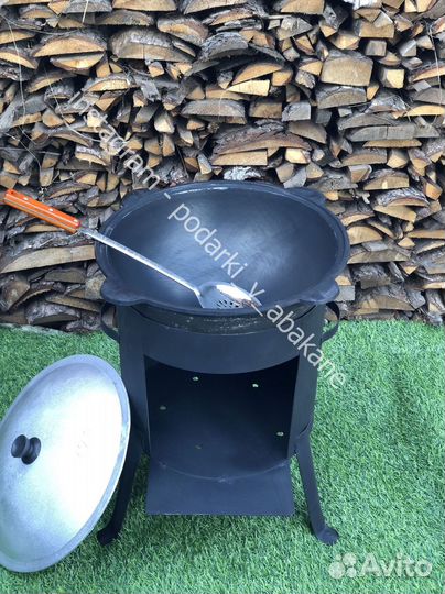Казан 12 литров и печь для казана