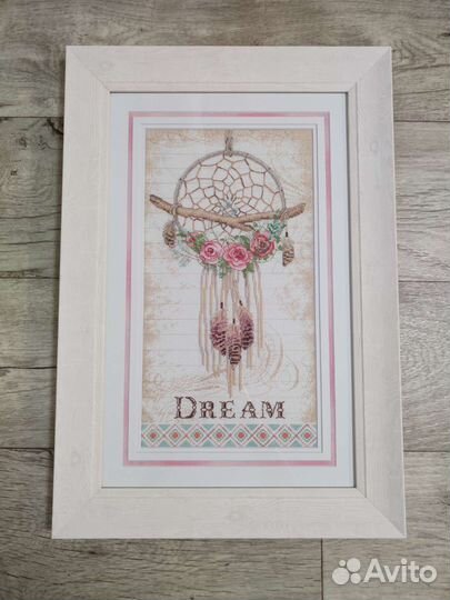 Картина, вышитая крестом 