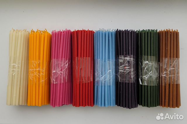 Свечи восковые Церковные