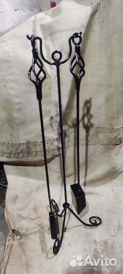 Каминный набор, холодная ковка