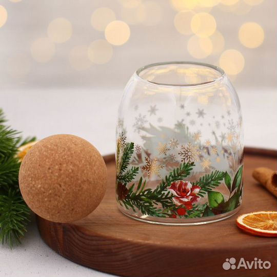 2 шт. Новый год. Банка для хранения 'Зимние истори