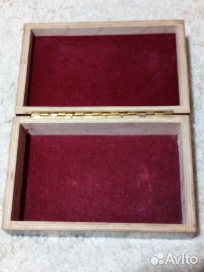 Шкатулка деревянная СССР