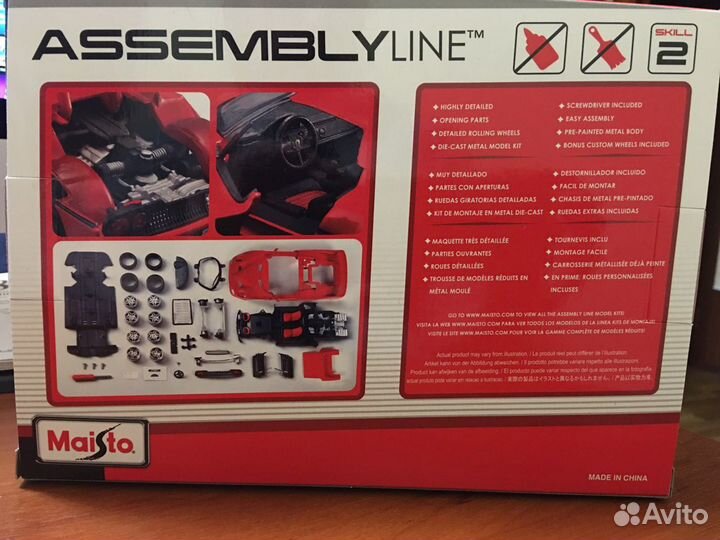 Maisto 1 24 сборная модель Ferrari F50