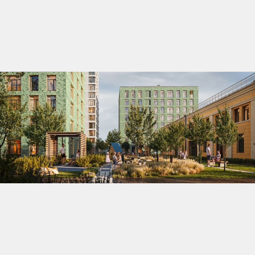 1-к. квартира, 42,8 м², 9/12 эт.