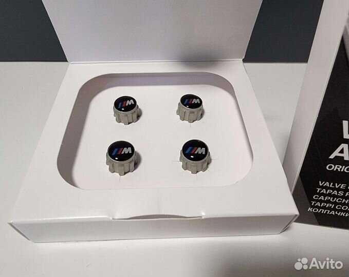 Колпачки на ниппеля 4 шт BMW /M оригинал