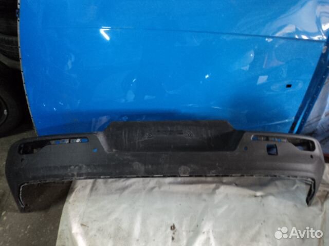 Юбка бампера задняя Volvo Xc40 1 2017 бампер