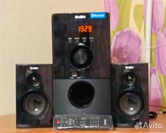 Аудиосистема 2.1 Sven MS 2050, 50 Вт, новая