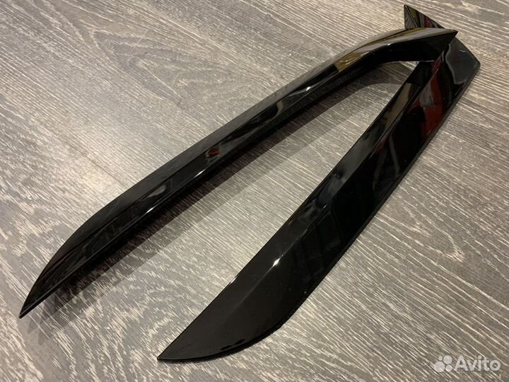 Боковые спойлеры крышки багажника vw tiguan l