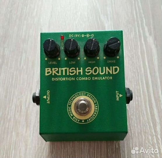 Гитарная педаль AMT british sound distortion combo