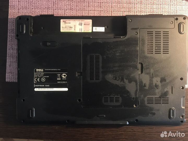Поддон для ноутбука Dell Inspiron 1545
