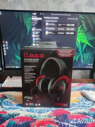 Наушники hyperx cloud 2