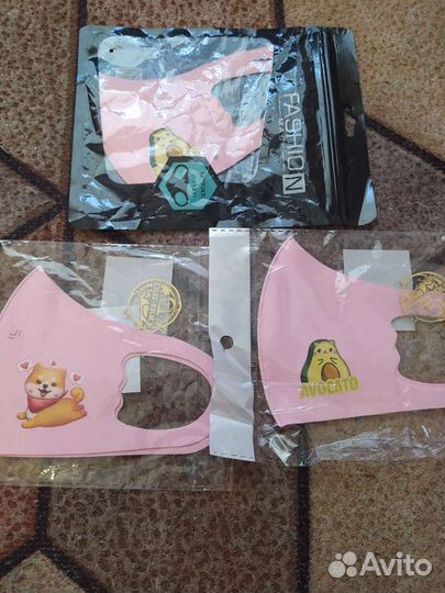 Защитная маска многоразовая