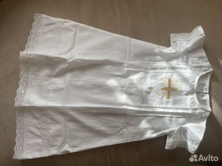 Новая Крестильная рубашка 80