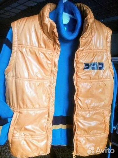 Жилет стёганый дутый утеплённый
