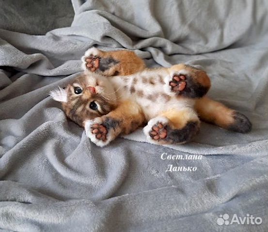 Котята, игрушки ручной работы