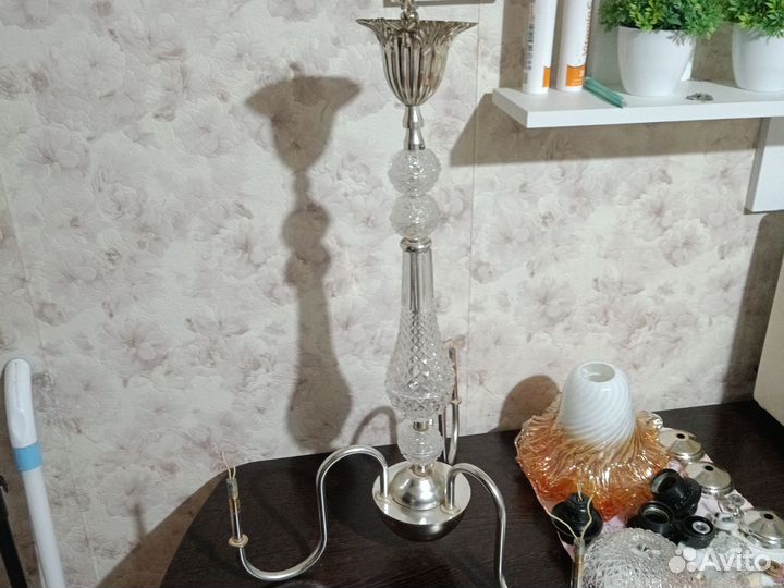 Запчасти для хрустальной люстры СССР