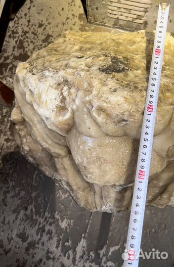 Оникс натёчный сталактитовый сырье камень