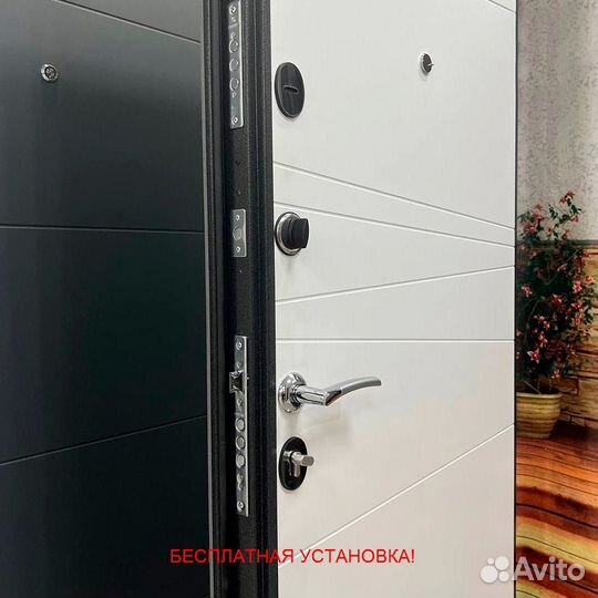 Дверь входная в квартиру с установкой