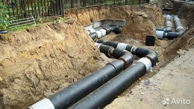 Трубопровод теплосети. Тепловые сети бесканальные. Бесканальная прокладка ппу. Бесканальная прокладка трубопроводов теплосети. Прокладка наружных сетей теплоснабжение.